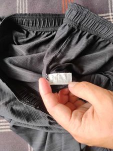 Men's Grey Striped Boxer Shorts