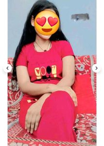 Maroon T-shirt and Pant Set