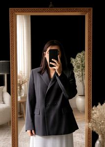 Classic Double-Breasted Blazer