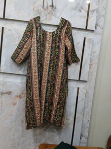 Floral Print Tunic Dress