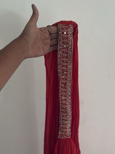 Orange Gharara Set