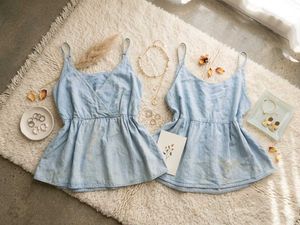 Light Blue Camisole Top