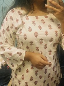 Snatched Waist Short Kurti
