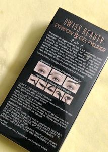 Swiss Beauty 2-in-1 Eyebrow &amp; Gel Eyeliner