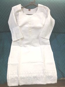 Elegant White Kurta