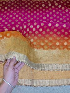 The Solstice Sunrise Silk Kurta Set with Dupatta