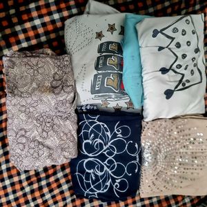 6 Cozy Long Sleeve Tops combo  for Women