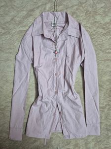 ୨୧ dreamy corset back shirt ✧