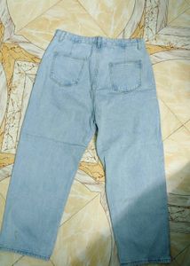 Light Wash Wide Leg Jeans