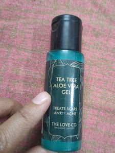 Combo  Just Herbs Lipstick, Tea Tree Aloevera Gel