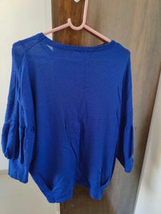 5 Teal V-Neck Wrap Tops