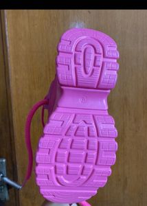 Size 37 Fushia Sneakers