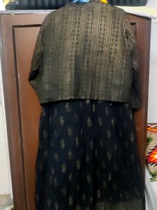 Anarkali Kurta With Koti (Jacket)