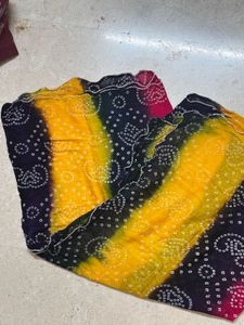 Multicolor Bandhani Navratri Dupatta