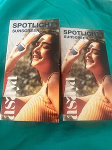 sealed Sunscreen Spotlight by asaya- pack fo2