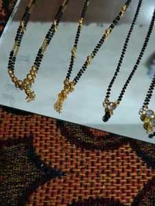Elegant Black Bead Necklace Set