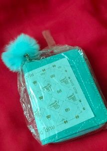 Brand new Cute 🩵 Wallet with Pom