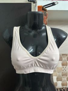 Comfortable Ribbed Bra Set