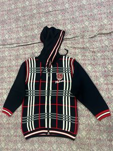 Cozy Plaid Zip-Up Hoodie