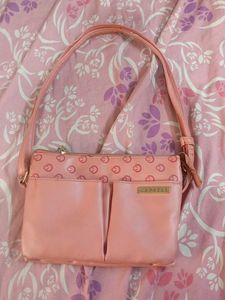 Cute Pink Caprese Sling Bag