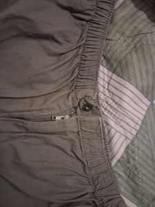Grey Cargo Pants