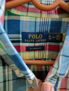 NEW Polo Ralph Lauren Plaid Button-Down Shirt