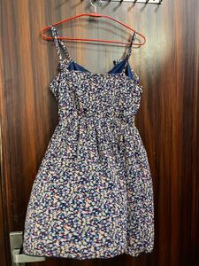 Floral Print Mini Dress