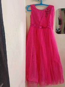 Stunning Pink Gown with Sparkle