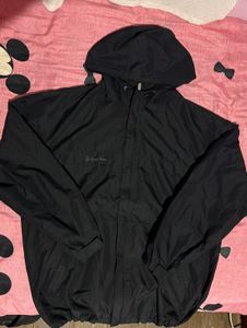 Black Hooded Jacket
