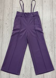 Purple Suspender Trousers