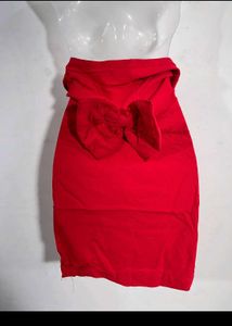 Red Bodycon Mini Dress