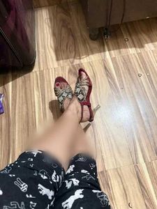 Embellished heel Sandals