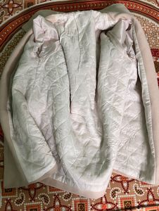 Cream Oversized Blazer