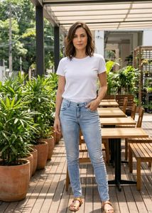 Light Wash Skinny Jeans