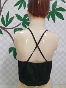 (800]Sheer Halter Top