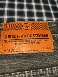 Stylish Black Denim Jeans