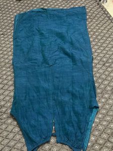 Beautiful Teal Brocade kurti