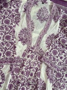 Brand new Floral kurta set 1