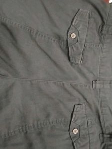 Grey Cargo Pants