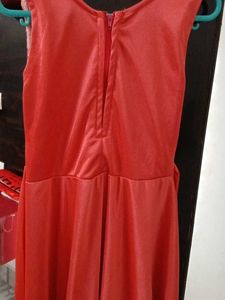 Elegant Coral Dress for Girls