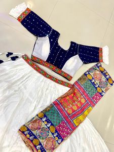 Elegant White Lehenga Choli