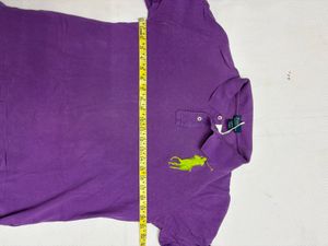 Ralph Lauren Big Polo Purple Tshirt