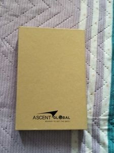 Eco-friendly Notebook with Sticky Notes