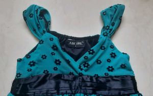 Pretty Sea green/Teal dress for 8-11 yrs age