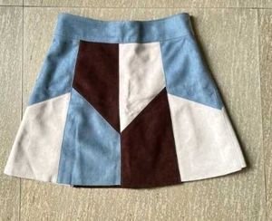 IMPORTED SUEDE SKIRT