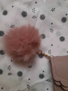Cute Pink Scalloped Vintage Wallet