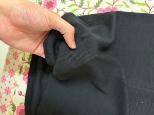 Black Ribbed Sleeveless Tank Top