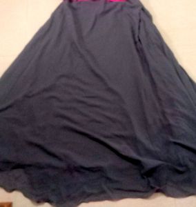Grey Colour Full Gown