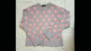 Classy Boxy Argyle Knit ✨📈