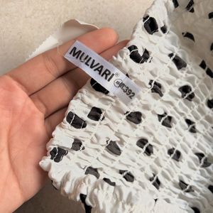 Polka Dot Halter Neck Dress (Brand New)